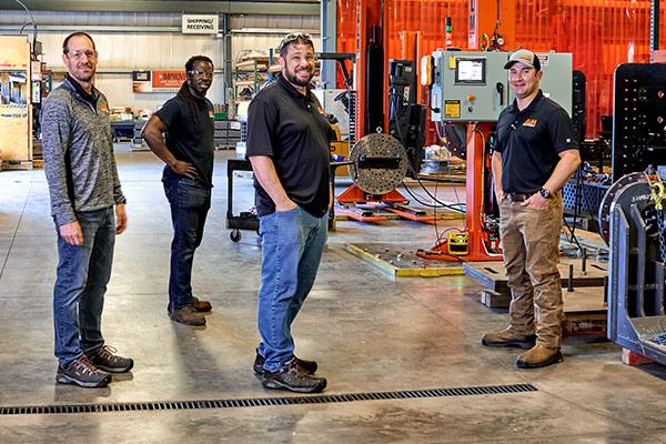 Individuals on shop floor